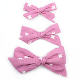 Lilac Xs Evy Bow, Newborn Headband or Clip