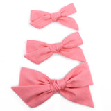 Summer Melon Evy Bow, Newborn Headband or Clip