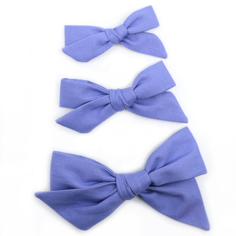 Iris Evy Bow, Newborn Headband or Clip