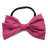 Berry Chambray Rona Bow