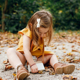 Spruce Green Evy Bow, Newborn Headband or Clip