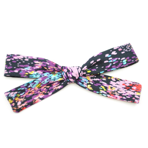 Watercolor Paint Splatter Leni Bow