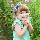 Fuchsia Pink Floral Rona Bow