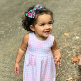 Mulberry Floral Rona Bow