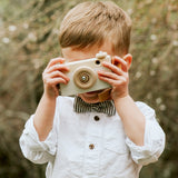 Mustard & Navy Crescents Bow Tie OR Anna Bow