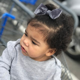 Pink & Ivory Swiss Dot Knot Bows