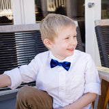 Velvet Bow Tie, Clip on Bowtie