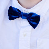 Velvet Bow Tie, Clip on Bowtie