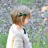 Velvet Small Evy Bow