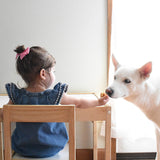 Pink & White Scattered Polka Dot Anna Bow