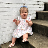 Mustard & Multicolor Polka Dot Leni Bow, Headband or Clip