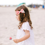 Neon Pineapple Large Evy Bow