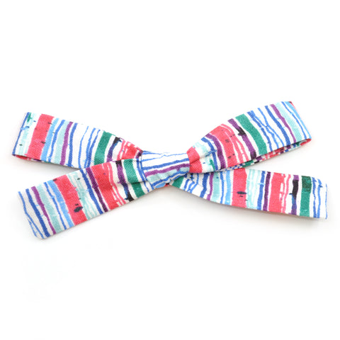 Painted Desert Striped Leni Bow