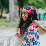 Black Lace Evy Bow, Newborn Headband or Clip
