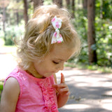 Pink Apples Evy Bow, Newborn Headband