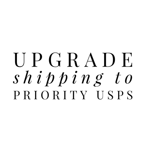 Priority Shipping Upgrade