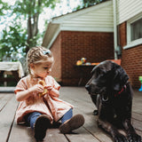 Mini-Felt Piggy Tail Bows, Bang Clips, Tiny Baby Bow Set