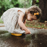 Mini-Felt Piggy Tail Bows, Bang Clips, Tiny Baby Bow Set