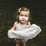 Mini-Felt Piggy Tail Bows, Bang Clips, Tiny Baby Bow Set